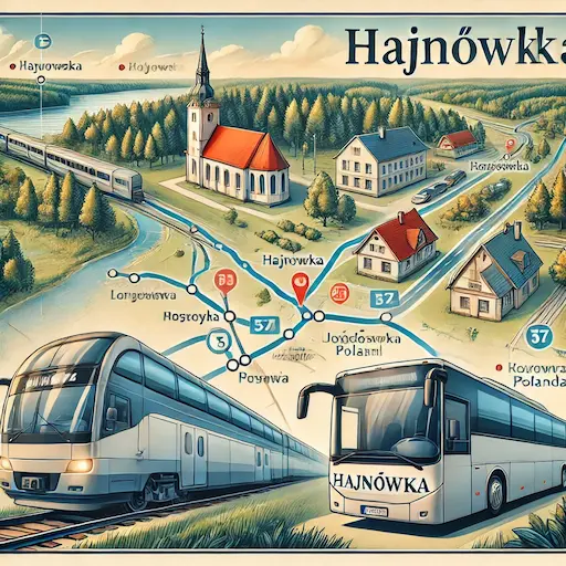 Jak dojechać do Hajnówki – transport, połączenia kolejowe i autobusowe